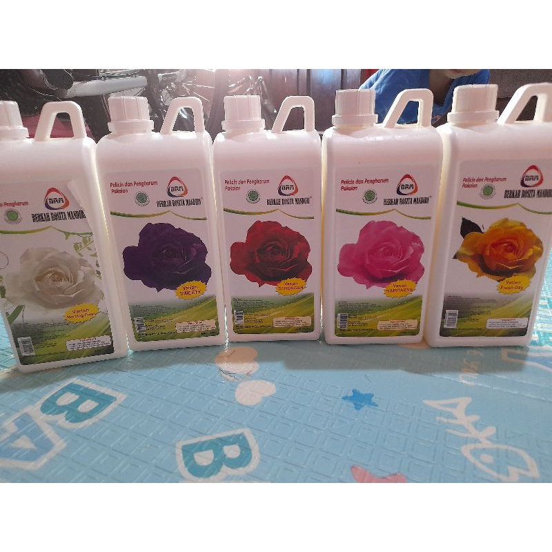 Pewangi Mawar Laundry BRM botol 1000ml