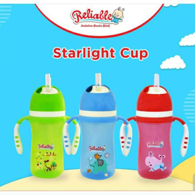 Reliable starlight cup 270 ml RCM6404/botol sedotan