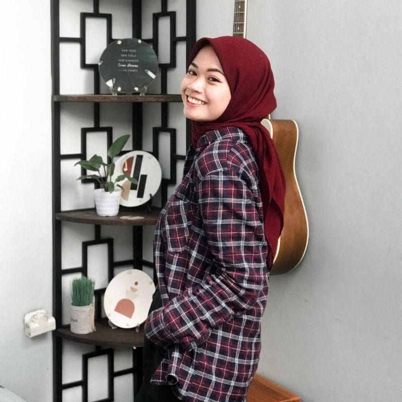 Kemeja Flanel Lengan Panjang Pria Wanita Motif Kotak Kotak Premium Murah Terbaru Unisex Modern Termurah Terlaris