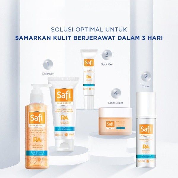 Safi Acne Expert Whipped Foam Sebum Cleanser 100g