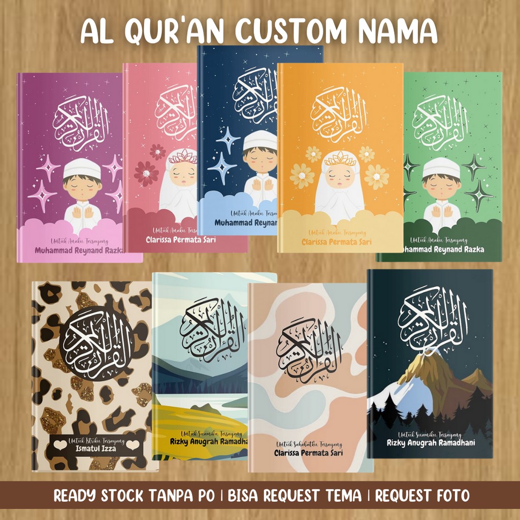 Al Quran Custom  | Quran Hafalan | Al quran Terjemah | Al quran Tajwid | Alquran Custom Nama