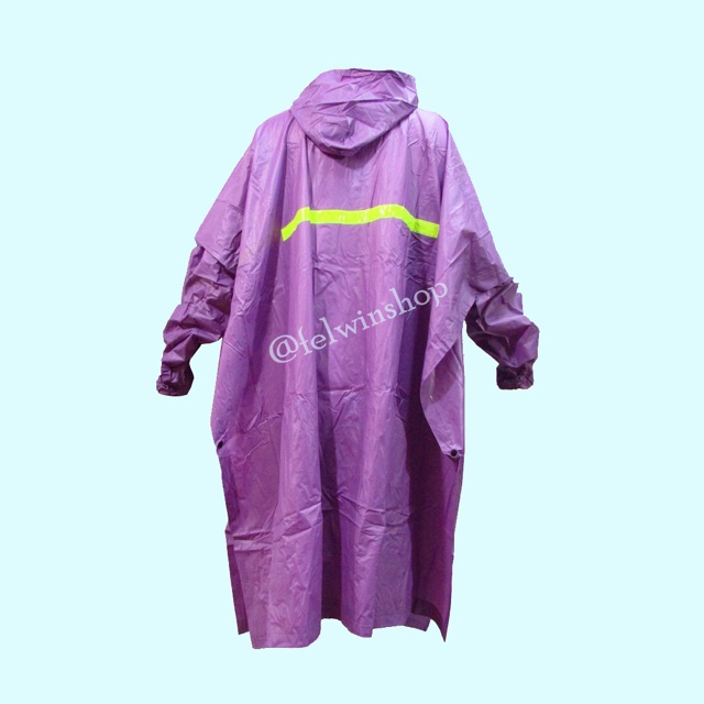 Jas Hujan Ponco Lengan / Poncho Lengan Rossi PVC Karet Elastis