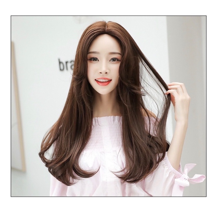 C8205X full wig korean layer blow tanpa poni 60 cm
