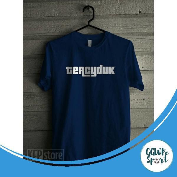 Kaos Distro Premium Tulisan Tercyduk Baju Distro Kekinian Pendek Katun Combed 30S Kualitas Terbaik