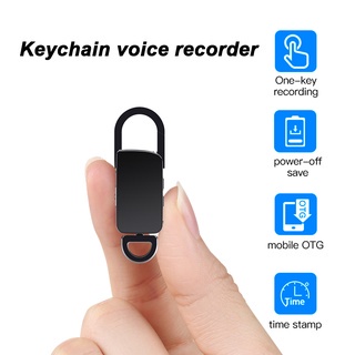 Perekam Suara Mini Tersembunyi Voice Recorder Alat Sadap Penyadap Suara Mini Youtuber Digital Vlog 8GB Mp3 Player JS46