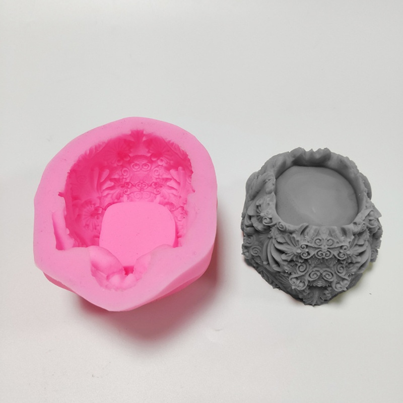 Cetakan Resin Bentuk Tengkorak 3D Bahan Silikon Untuk Dekorasi Rumah