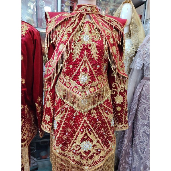 baju penganten 2 fungsi.