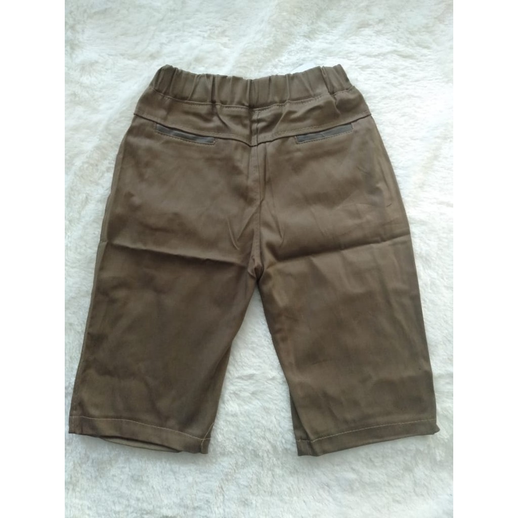 COS CELANA chino pendek anak usia 1-9 tahun wana coklat/mocca-1