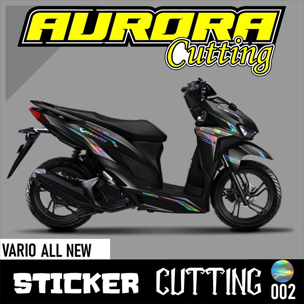 Cutting Sticker Vario 150 & 125 - Aksesoris Motor Stiker Honda Vario New Schotlite Cutting Stiker St