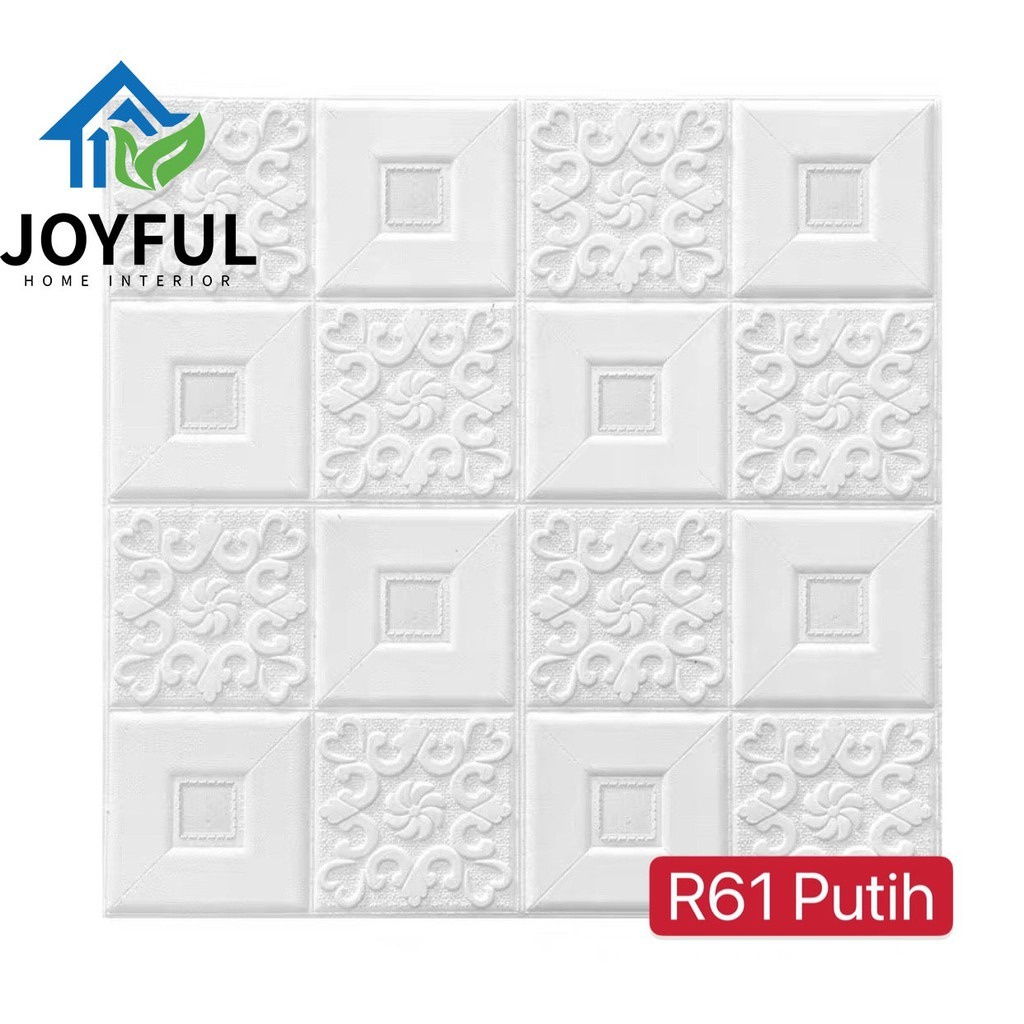 Promo Hemat Wallpaper 3D Wallfoam FOAM • 20 Lembar • High Quality