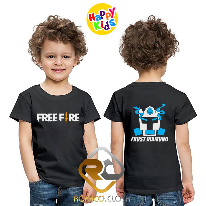 Kaos Anak Freefire Anak Free fire Frost Diamond