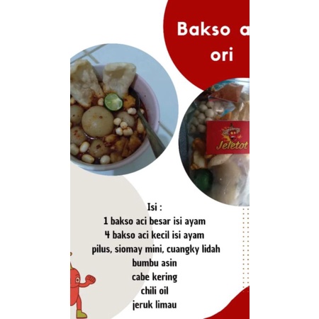 

bakso aci ori