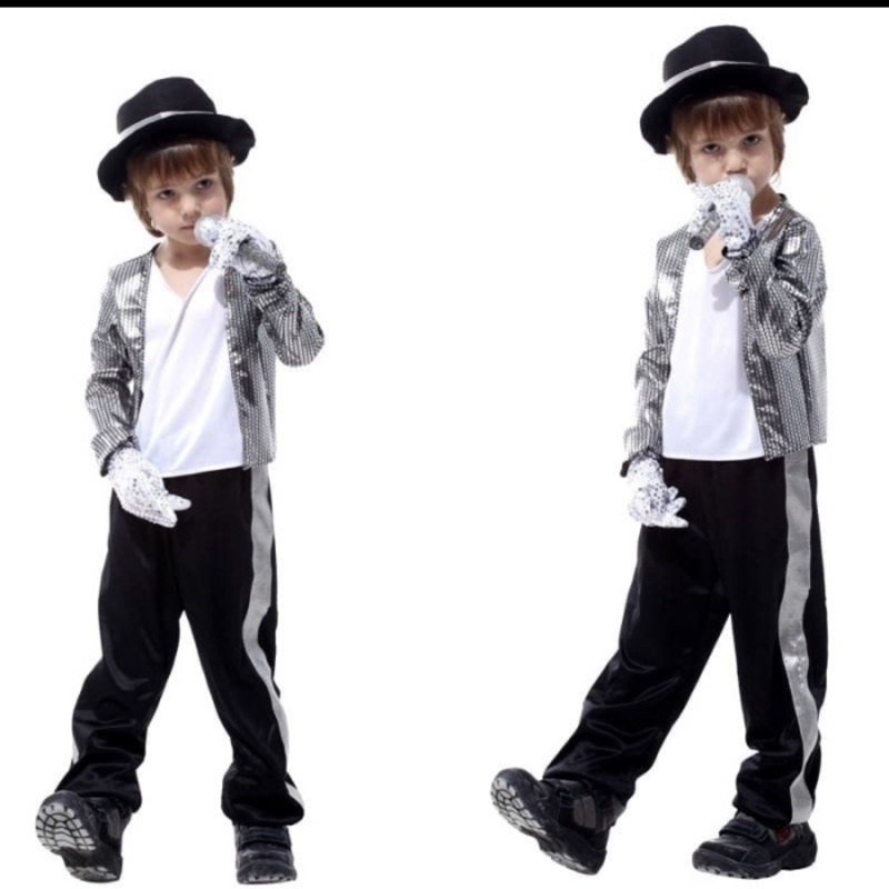 [ jojokids ] B-0091 | kostum profesi penyanyi occupation day / costume singer michael jackson / kost