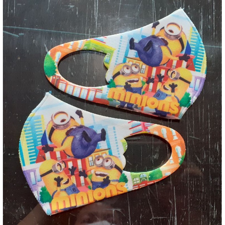 Masker Scuba Anak Karakter Minimin 1 lusin (12 pcs ) hanya 15.000 saja