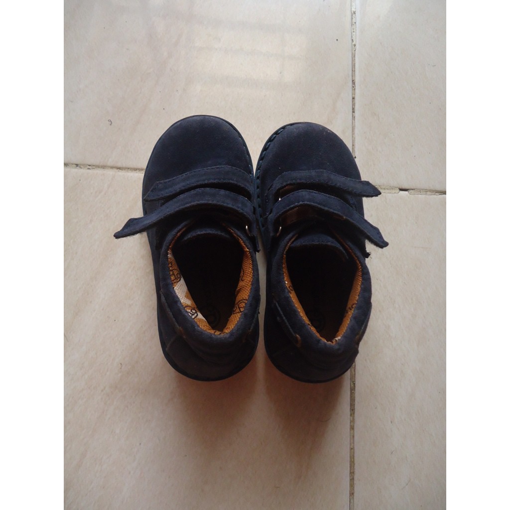 Preloved Sepatu Sneakers Formal Casual Toddler Anak Laki-laki Donatello Navy Size 24