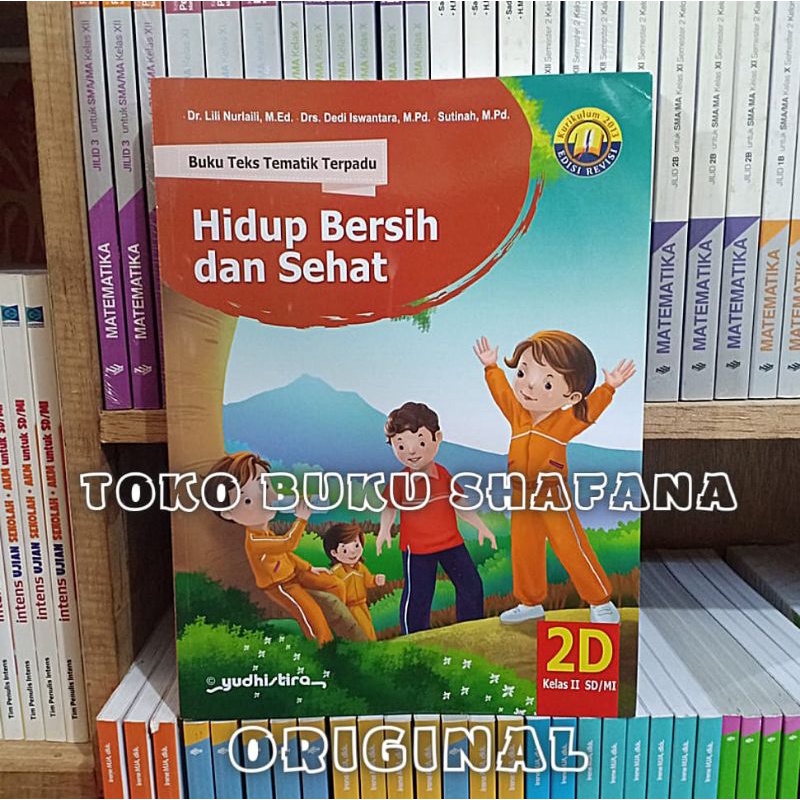 Paket 4 Buku Tematik Terpadu Yudhistira 2A 2B 2C 2D K13 Edisi Revisi Kelas 2 SD ORI