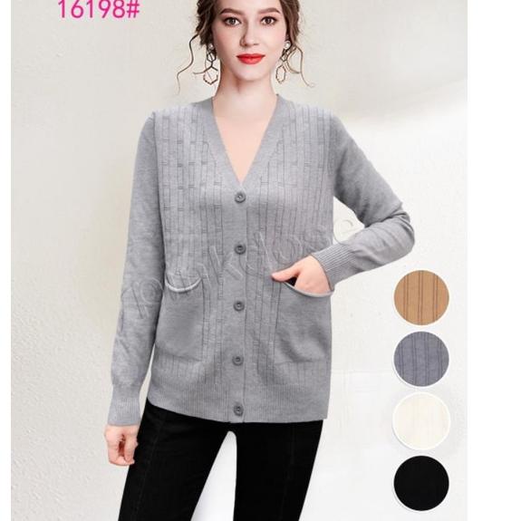 Best Seller CARDIGAN RAJUT IMPORT PINKDOSE / CARDIGAN RAJUT WANITA #16198 Dijamin