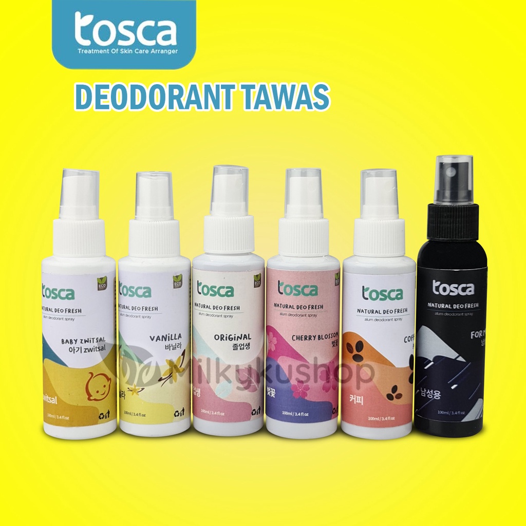 TOSCA DEODORANT SPRAY 100 ML NATURAL DEO FRESH