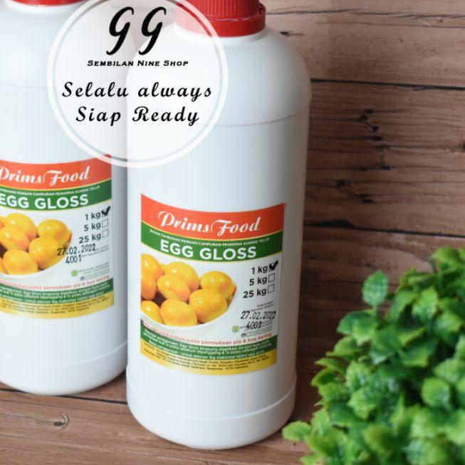 

♨ Prims Food EGG GLOSS 1 KG Pengganti Kuning Telur Pengkilap Kue Kering ▲