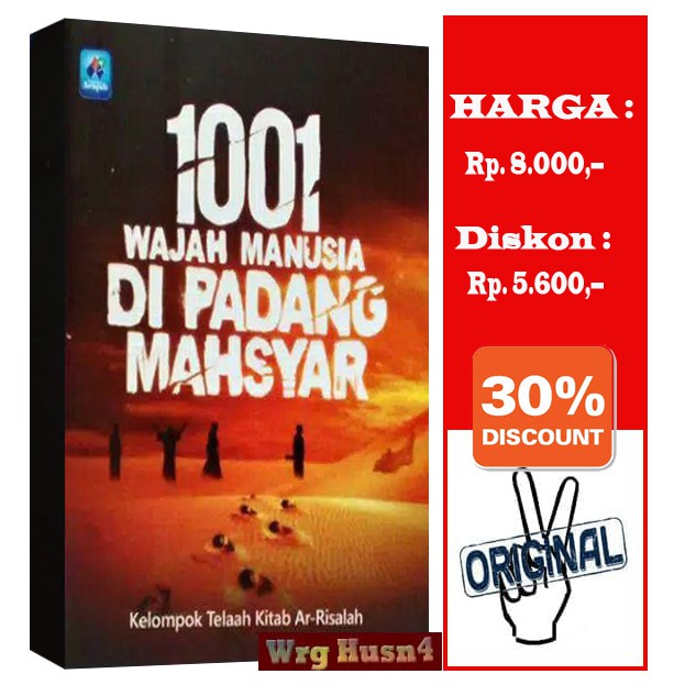 Buku Saku 1001 Wajah Manusia Di Padang Mahsyar Shopee Indonesia