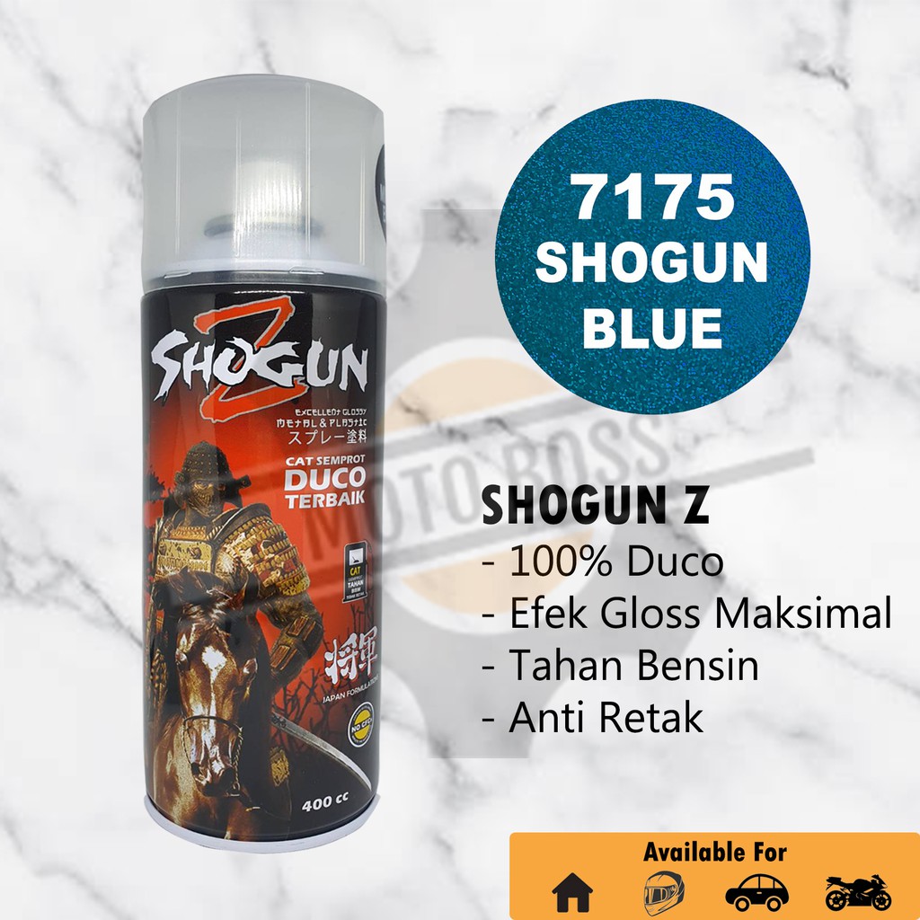 Cat Semprot Shogun Z Shogun Blue / Biru Muda 7175 - Pilok Pilox