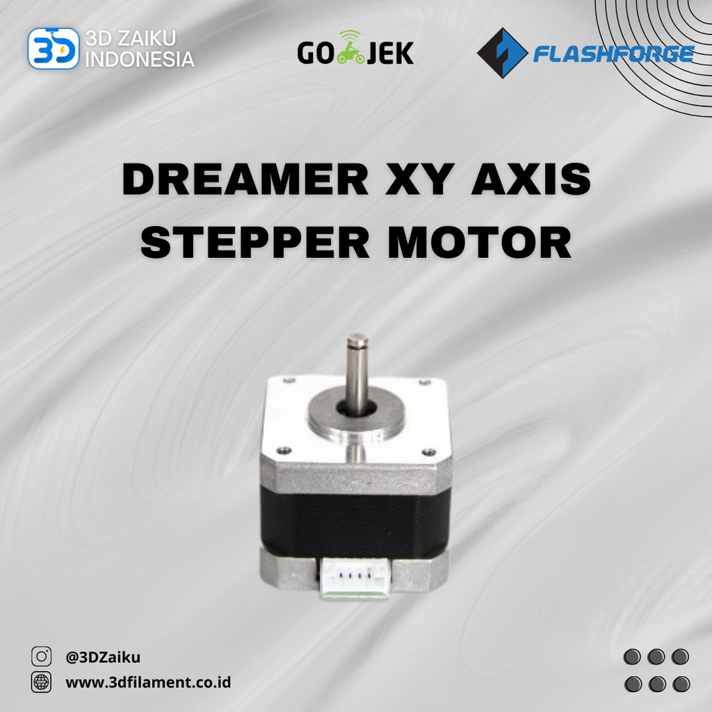 Original Flashforge Dreamer XY Axis Stepper Motor