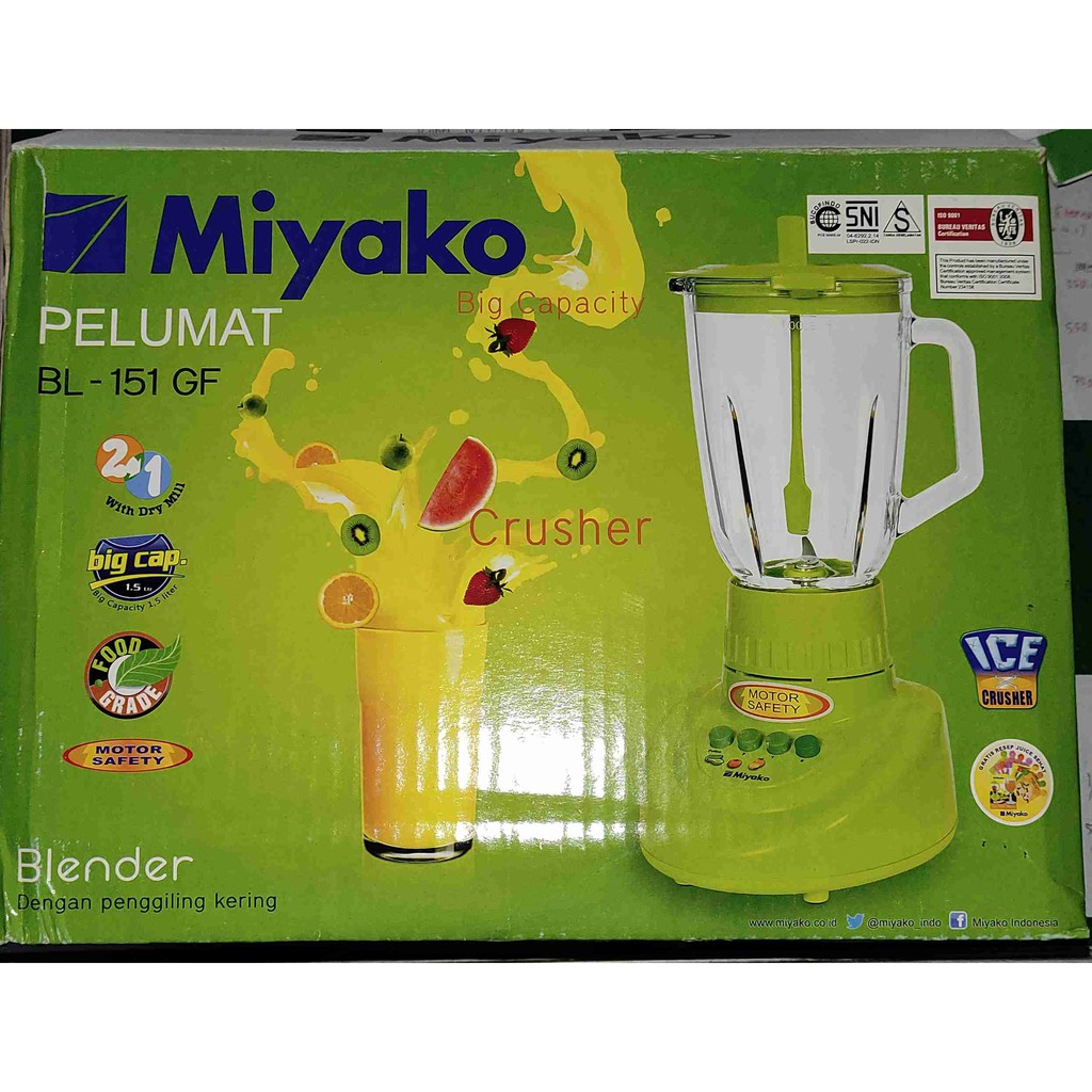 Blender Miyako BL 151 GF  BL151GF Kaca