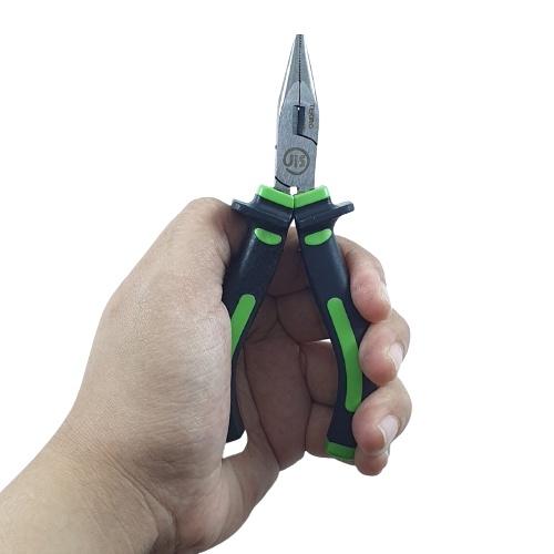 Tang Lancip Jepit 4.5 inch Tekiro Long Nose Mini Pliers 4.5inch PL-LN1289