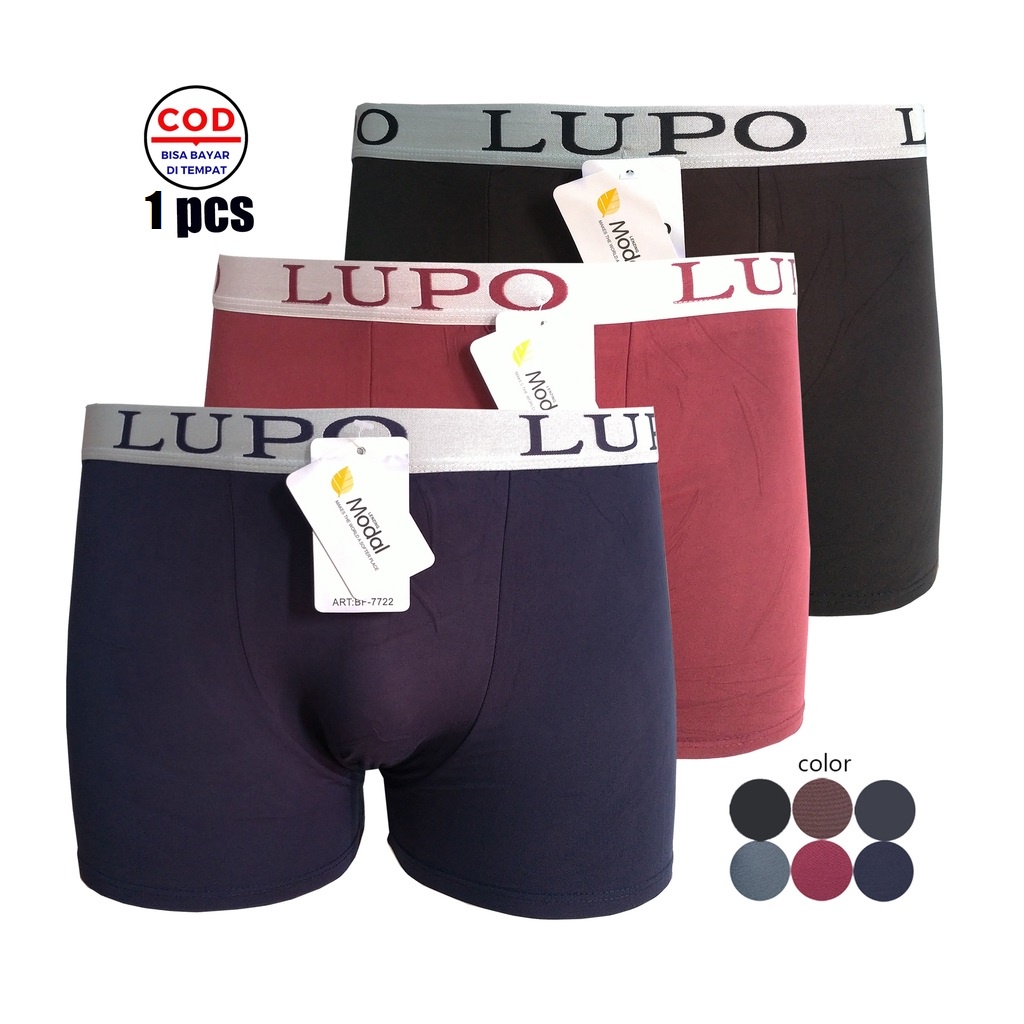 CELANA DALAM BOXER LUPO - Size L IMPORT