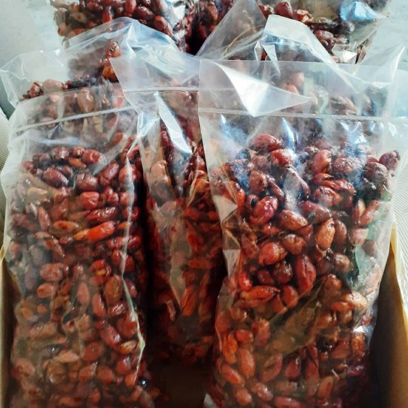 

kulit melinjo pedas manis Netto 250gr