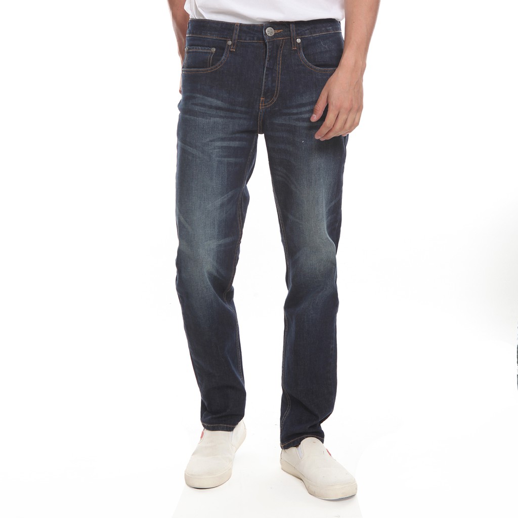 Juice Ematic Celana Panjang Pria Navy HARD XMPND14604-NVY Planet Surf