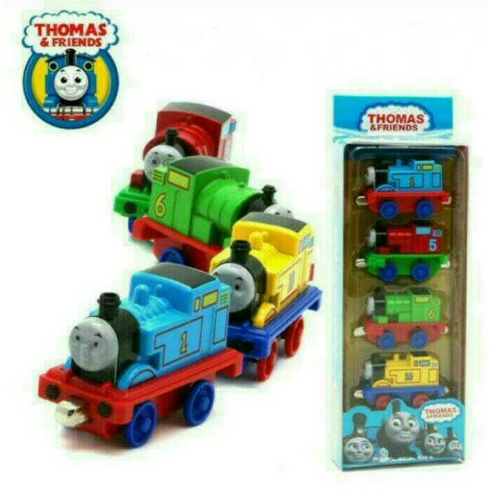 mainan thomas amp friends die cast set 4 pcs dus