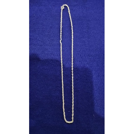 kalung perak murni 999 asli