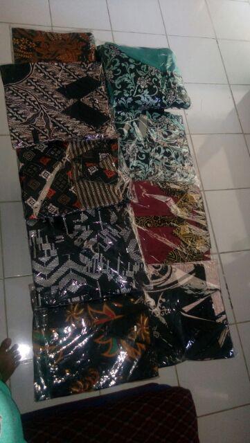 Kemeja Batik Pria Lengan Panjang Size M L Xl Xxl Bswart Batik Hrb026
