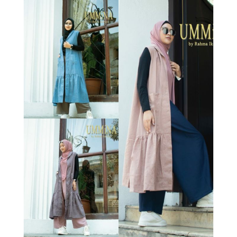 caira (vest + kulot ) original by ummina