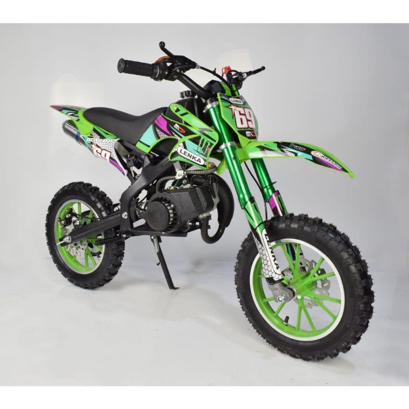 MOTOR MEDIUM TRAIL LENKA 69 50CC MESIN 2 TAK~MOTOR MINI-MOTOR CROSS LENKA