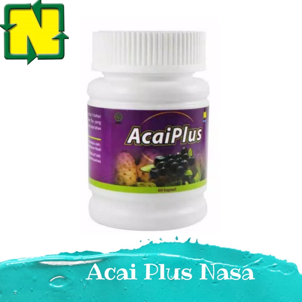 ACAIPLUS Nasa Original Obat Diet Pelangsing Badan Alami Tubuh Asli - Acaiplus Nasa Acai Berry BPOM