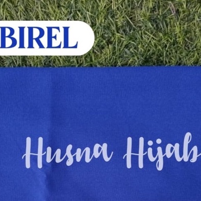 [HUSNA HIJAB] Bros Pita Besar Manik Ecer Bahan Wolfis / Bros Pita-Birel