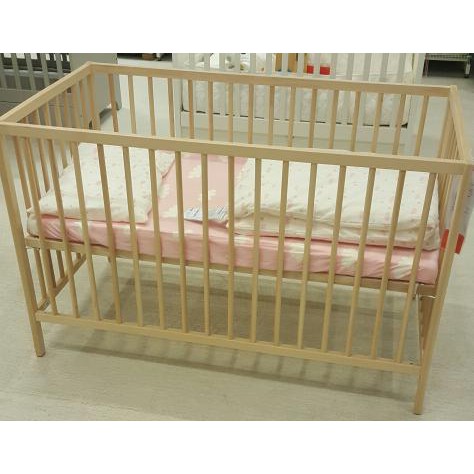 Salestok145- Ikea Sniglar Ranjang Bayi, Tempat Tidur Bayi, Kayu Beech,60X120 Cm