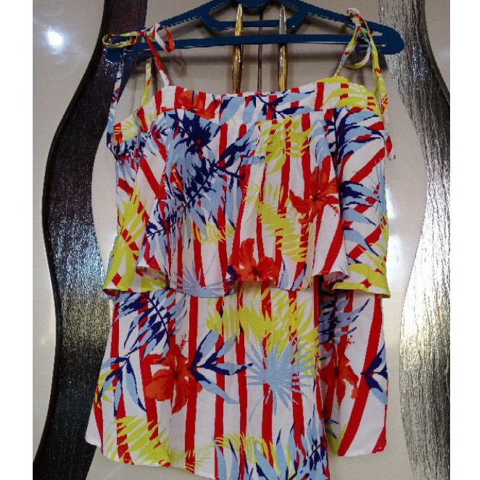 Baju Atasan Wanita tank top Korea Style Premium Merek 8seconds Baru