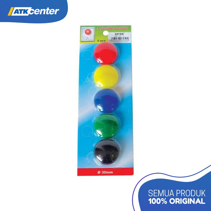 

Magnetic Button / Magnet Whiteboard atau Kulkas Joyko MN-30-5