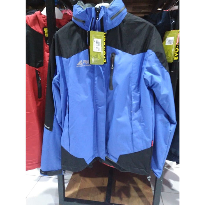 JAKET GUNUNG MEREK AREI MODEL ANAPOLIS V2 SERIES ORIGINAL - Biru