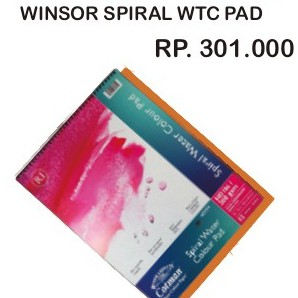 

WATERCOLOR PAD BUKU CAT AIR MERK WINSOR