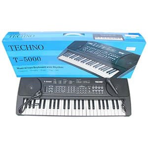 New Model Mainan  Anak  Piano Keyboard Techno T5000 