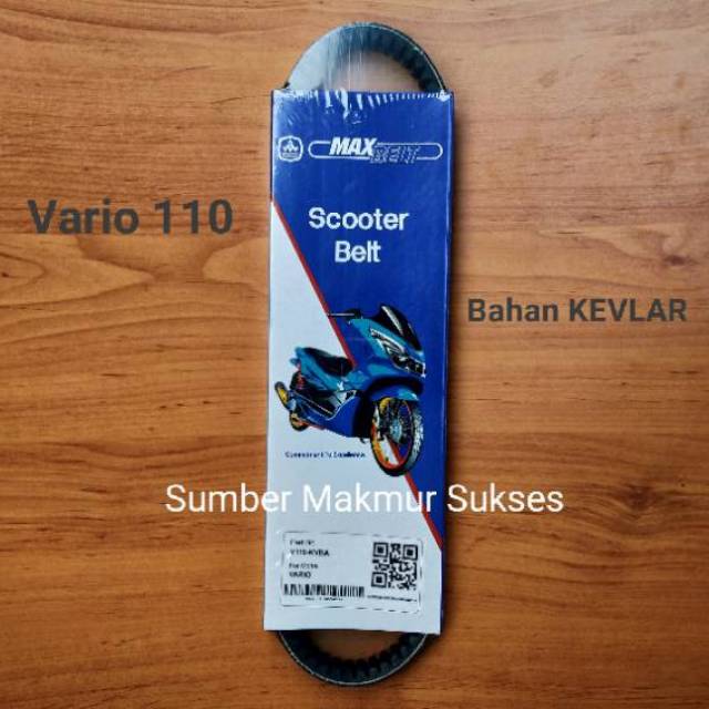 Jual V belt Vanbelt Fanbelt Racing Vario Karbu 110 Maxbelt Super