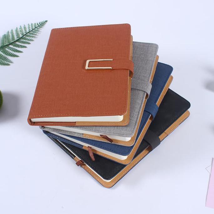 

PROMO Buku Agenda Catatan Kerja Binder Map Cover Kulit Kertas A5 - Biru Office & Stationery | Buku
