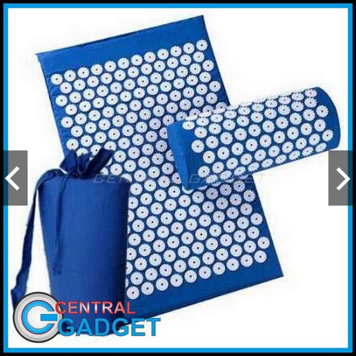 Matras Yoga ABS Spike Akupuntur Needle Pad Massage Cushion 2 in 1