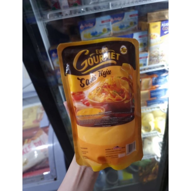 

Gourmet saus keju kemasan 500 gram
