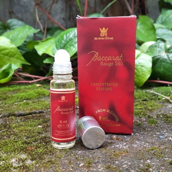 Minyak Wangi Baccarat Kemasan 6ml Parfum Roll On Non Alkohol