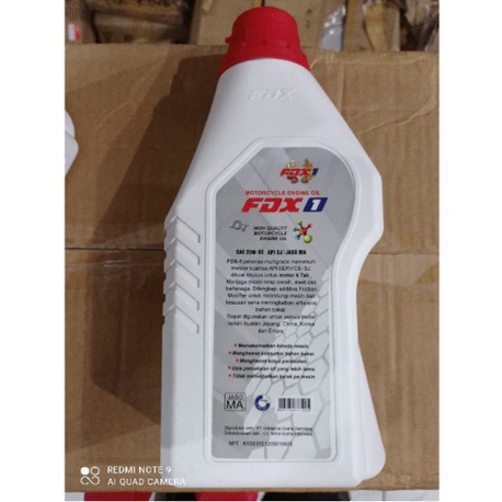 Oli pelumas motor FDX 1